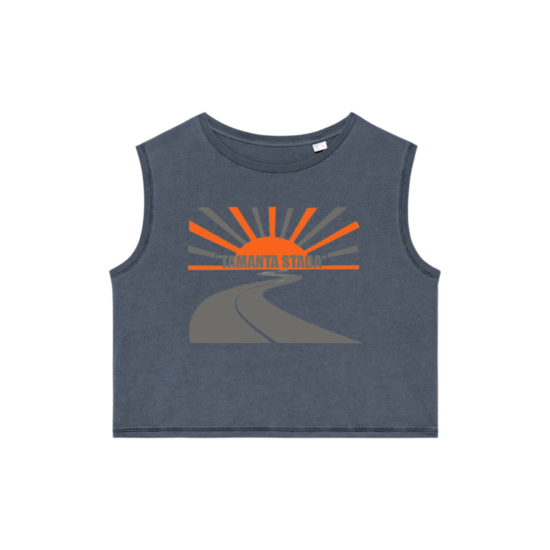 Débardeur CROC TOP, TAMANTA STRADA gris