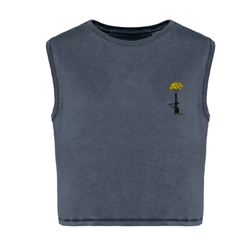 Débardeur  CROC TOP,  GUN FLOWERS