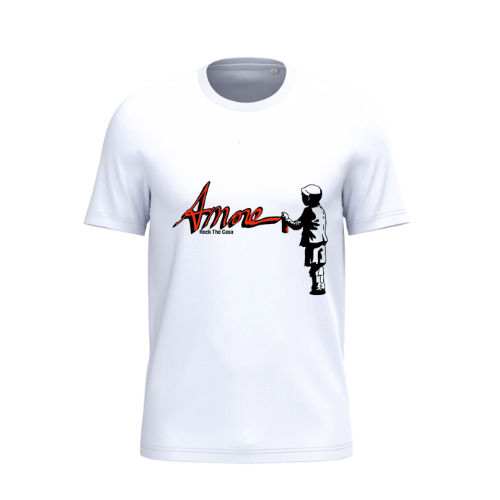 Tee shirt MIXTE, AMORE (plusieurs coloris disponibles)