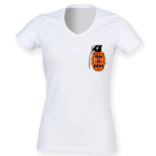 Tee shirt, col V,  GRENADE
