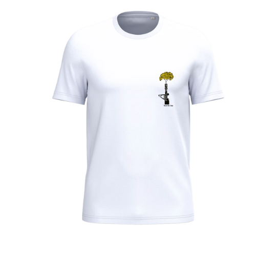 T shirt MIXTE, GUN POWER sur le cœur ( plusieurs coloris disponibles)